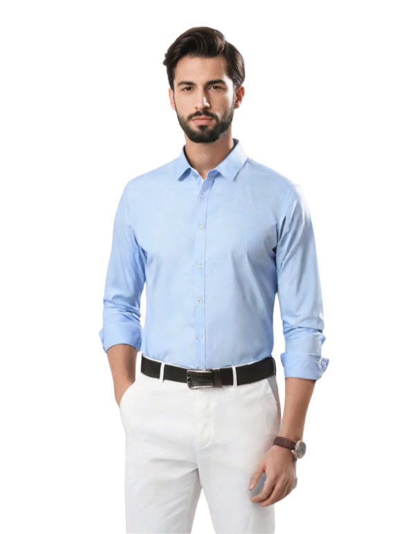 Navy Blue Formal Shirt – First Edition by EternZiv