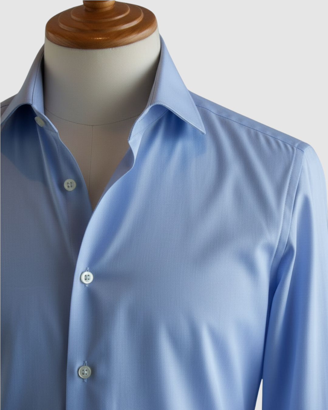 EternZiv Executive Navy Blue Men’s Formal Shirt, premium menswear, formal office shirt